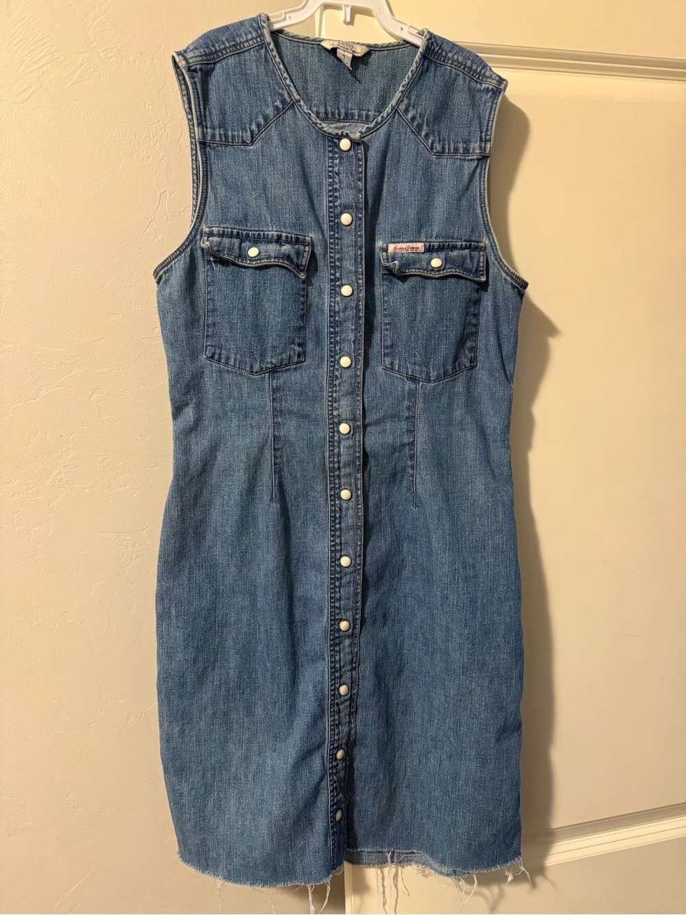 Vintage Guess denim button down size 5